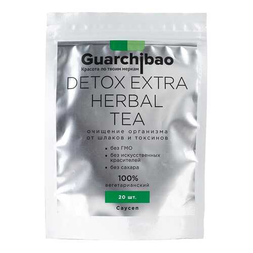 Чайный напиток Guarchibao для детокса Detox Herbal Tea Саусеп 48 г в Магнолия
