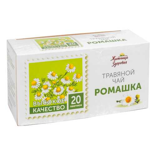 Травяной чай Житница здоровья ромашка фильтр пакеты 20*1.5 г в Магнолия
