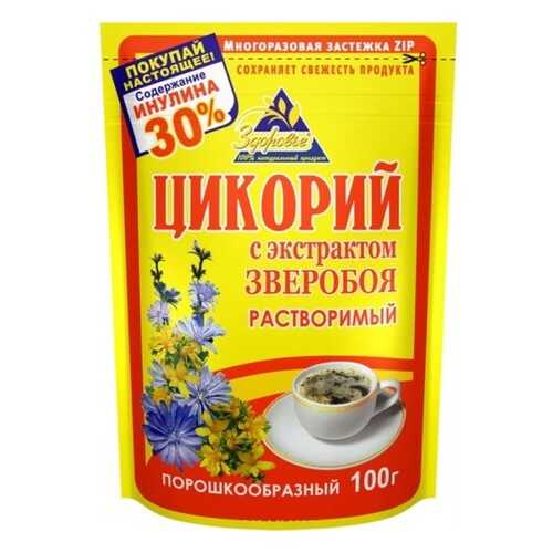 Цикорий Здоровье зверобой 100 г в Магнолия