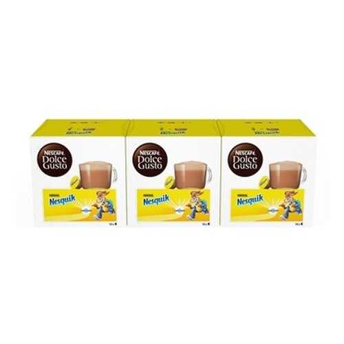 Смесь сухая Nescafe Dolce Gusto Nesquik 3 штуки по 256 г в Магнолия
