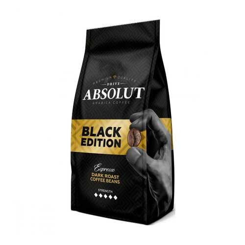Кофе Absolut Drive black edition в зернах 1000 г в Магнолия