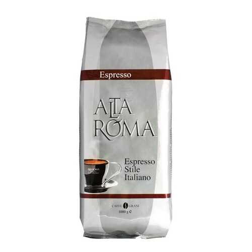 Кофе Alta Roma espresso натуральный жареный в зернах темнообжаренный 1 кг в Магнолия