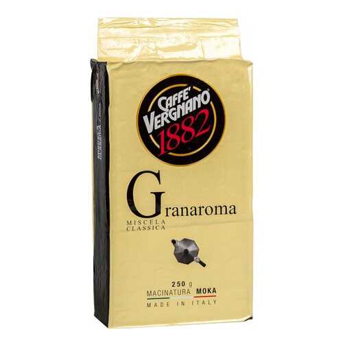 Кофе Caffe Vergnano granaroma жареный молотый 250 г в Магнолия