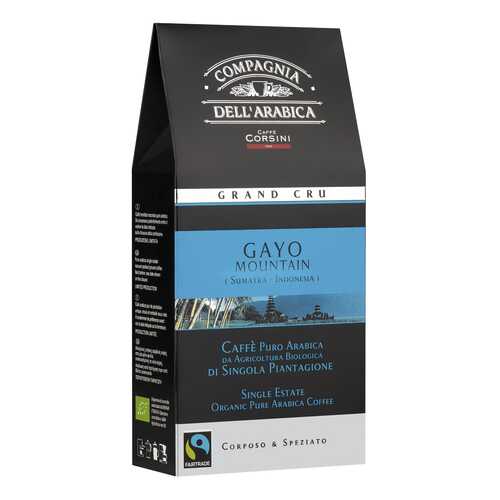Кофе Compagnia Dell'Arabica Gayo Mountain Sumatra Indonesia молотый 250 г в Магнолия
