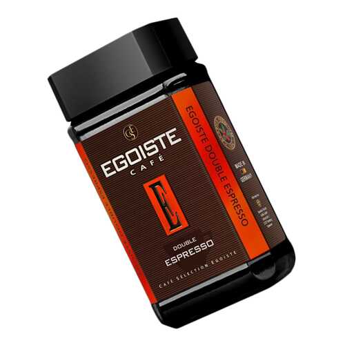 Кофе Egoiste Double Espresso растворимый стекло 100 г в Магнолия