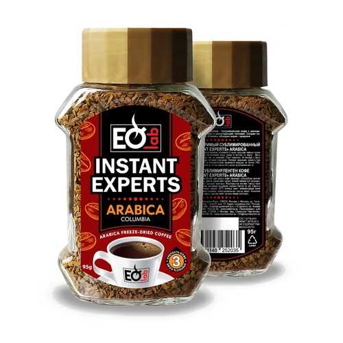 Кофе Espressolab Instant Experts Arabica Columbia растворимый 95 г в Магнолия