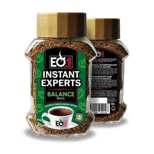 Кофе Espressolab Instant Experts Balance Brazil растворимый 95 г в Магнолия