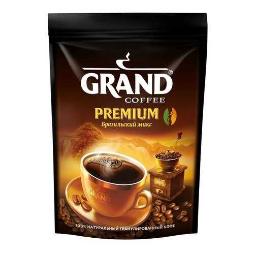 Кофе Grand Premium растворимый Бразильский микс мягкая упаковка 50 г в Магнолия