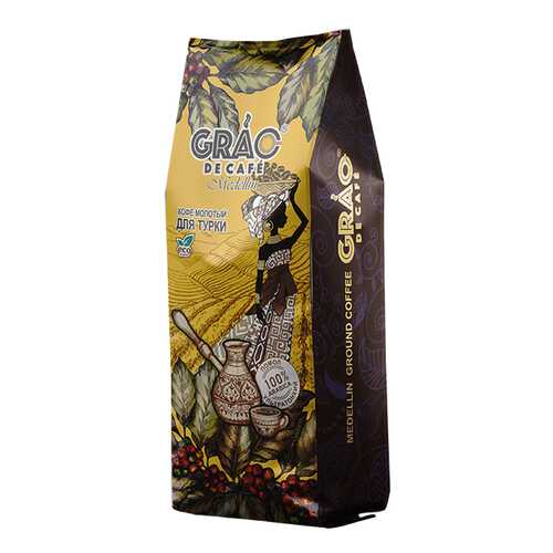 Кофе Grao De Cafe Medellin среднеобжаренный молотый 100 г в Магнолия