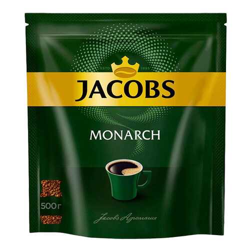 Кофе Jacobs монарх Intense растворимый 500 г в Магнолия