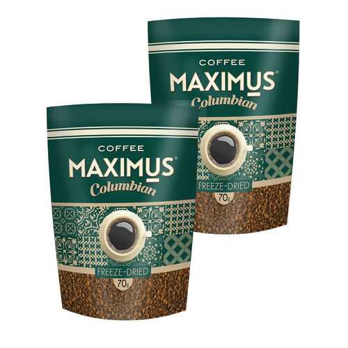 Кофе Maximus Columbian сублимированный 70 г в Магнолия