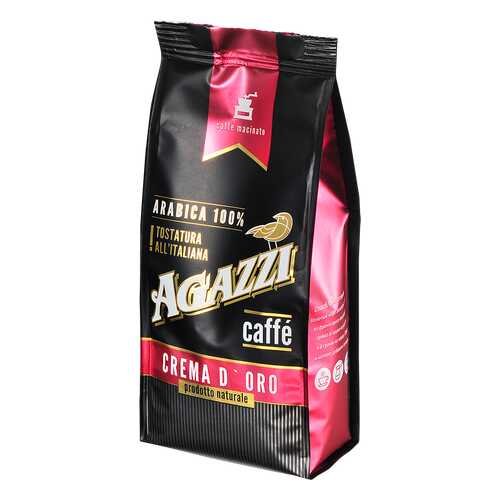 Кофе молотый Agazzi crema d`oro для турки 200 г в Магнолия