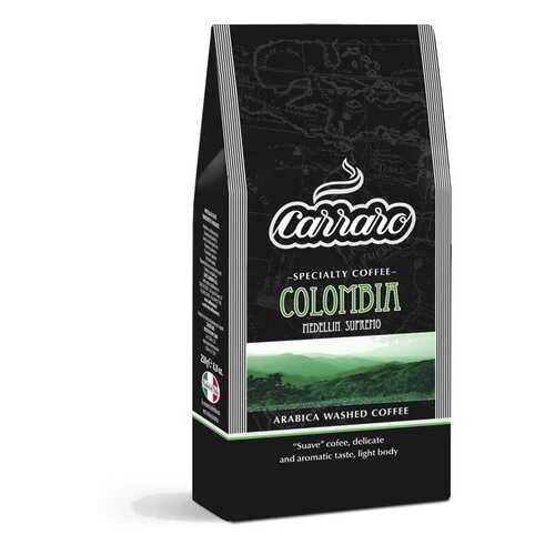 Кофе молотый Carraro Colombia вакуум 250 г в Магнолия