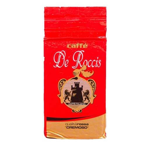 Кофе молотый De Roccis q rossa cremoso 250 г в Магнолия
