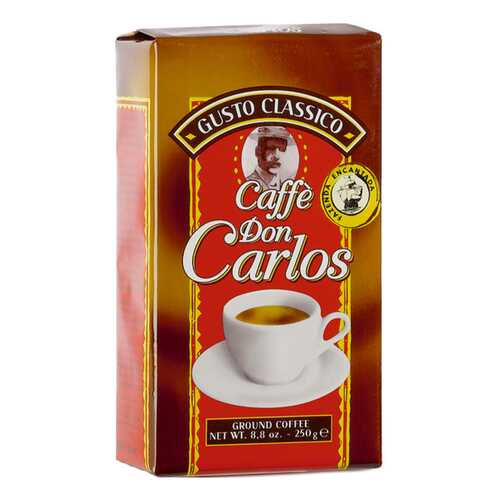 Кофе молотый Don Carlos вакуум 250 г в Магнолия