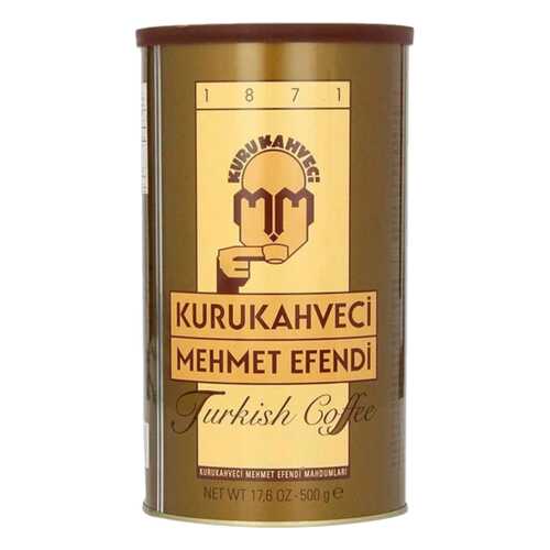 Кофе молотый Kurukahveci Mehmet Efendi жестяная банка 500 г в Магнолия