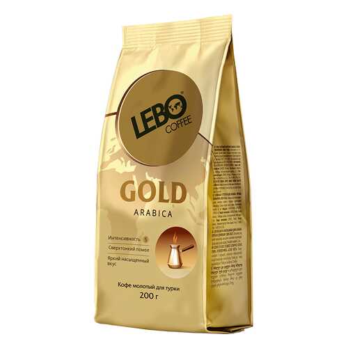 Кофе молотый Lebo Gold м/у 200 г в Магнолия