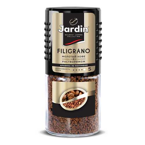 Кофе молотый в растворимом Jardin Filigrano 95 г в Магнолия