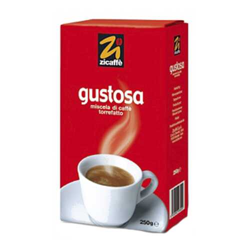 Кофе молотый Zicaffe gustosa 250 г в Магнолия