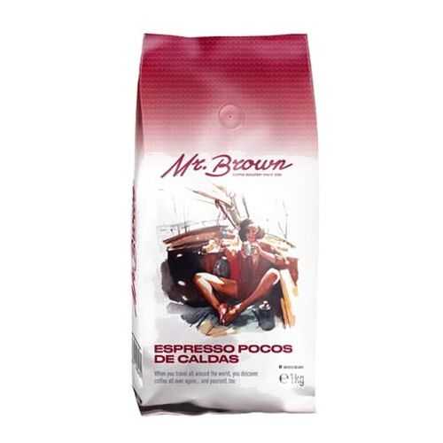 Кофе Mr.Brown Espresso Pocos De Caldas в зернах 1 кг в Магнолия