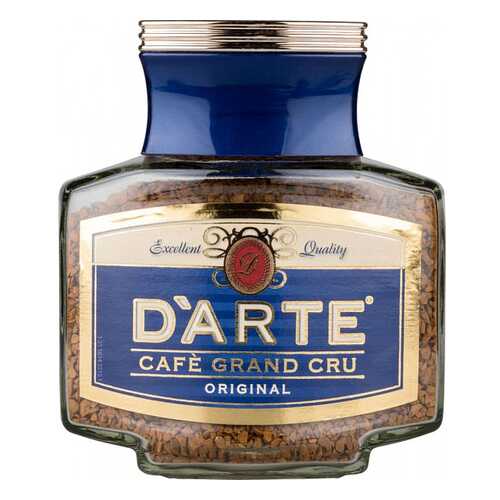 Кофе натуральный растворимый D'arte оriginal сублимированный 100 г в Магнолия