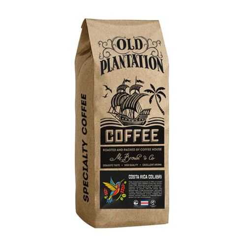 Кофе Old Plantation Specialty Coffee Costa Rica Colibri в зернах 250 г в Магнолия