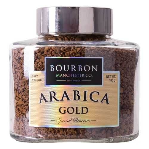 Кофе растворимый Bourbon arabica gold 100 г в Магнолия
