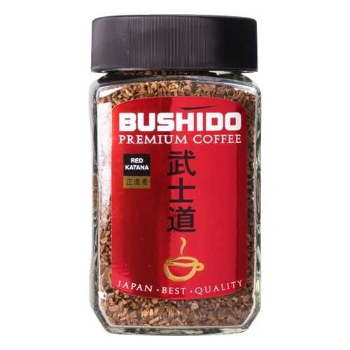 Кофе растворимый Bushido red katana 100 г в Магнолия