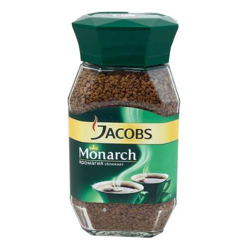 Кофе растворимый Jacobs Monarch Intense стеклянная банка 190 г в Магнолия