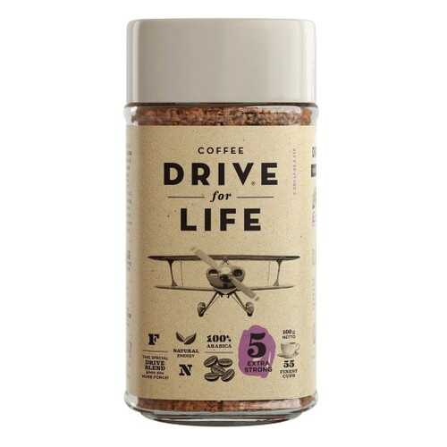 Кофе растворимый живой Drive for Life extra strong 100 г в Магнолия