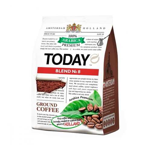 Кофе Today Blend 8 молотый 120 г в Магнолия