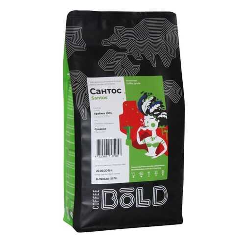 Кофе в зернах Bold Бразилия Сантос 500 г в Магнолия