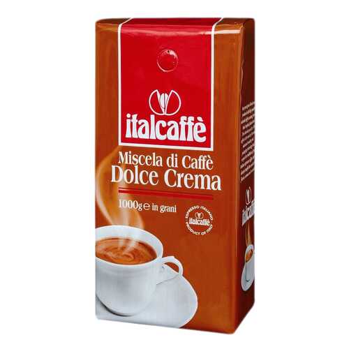 Кофе в зернах Italcaffe dolce crema 1000 г в Магнолия