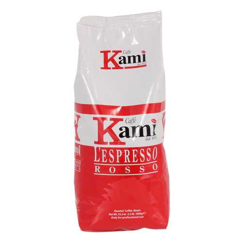 Кофе в зернах Kami lespresso rosso 1000 г в Магнолия