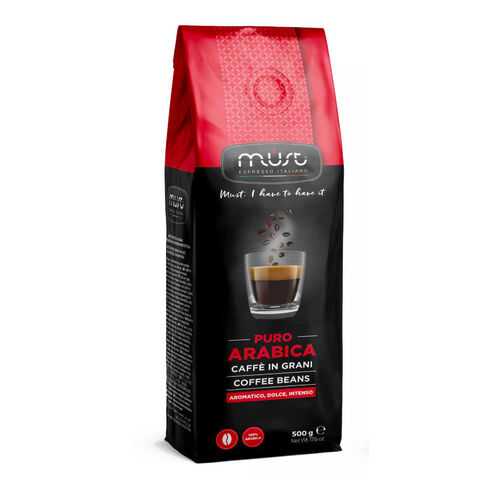 Кофе в зернах Must pure arabica 500 г в Магнолия