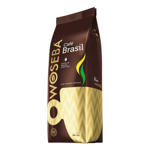 Кофе Woseba cafе Brasil натуральный жареный в зернах 500 г в Магнолия