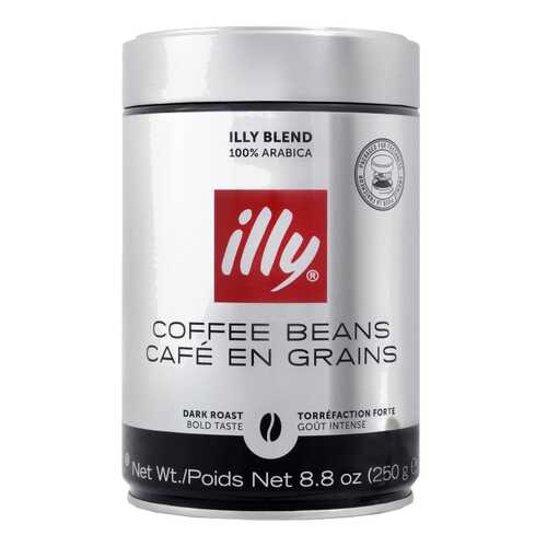 Кофе зерновой ILLY темной обжарки 250 г в Магнолия
