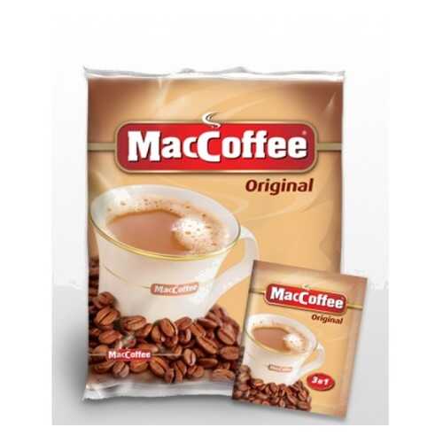 Кофейный напиток растворимый MacCoffee оriginal 3в1 50 г 20 штук в Магнолия