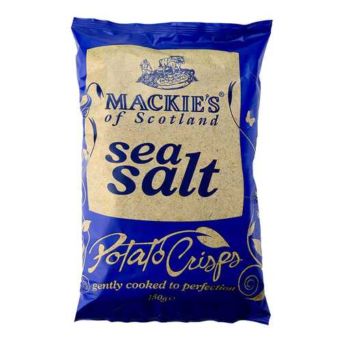 Чипсы картофельные Mackie's at Taypack с морской солью 150 г в Магнолия