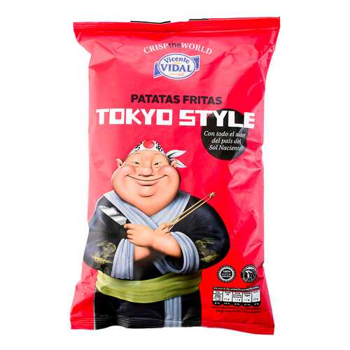 Чипсы картофельные Vicente Vidal Tokyo Style терияки 120 г в Магнолия