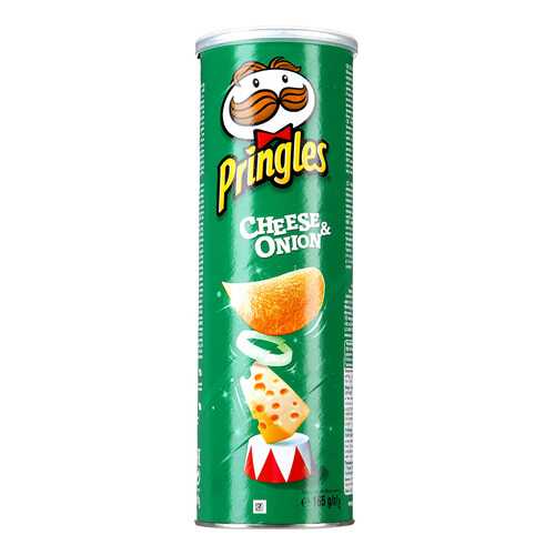 Чипсы Pringles со вкусом сыра и лука 165 г в Магнолия