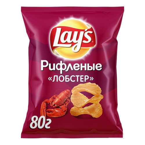 Картофельные чипсы Lay's лобстер 80 г в Магнолия