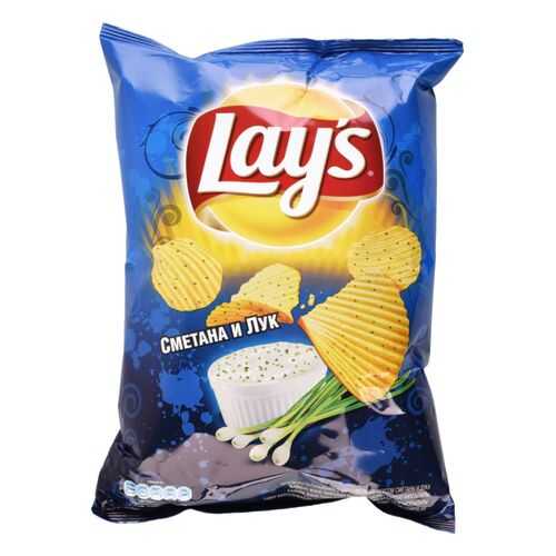 Картофельные чипсы Lay's сметана и лук 150 г в Магнолия