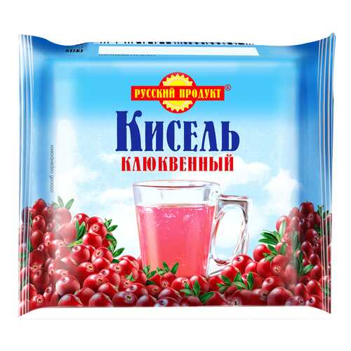 Кисель Русский продукт клюквенный брикет 220 г в Магнолия