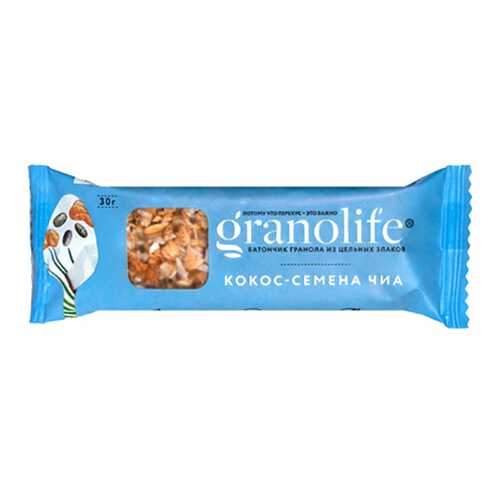 Батончик-гранола Granolife кокос семена чиа в Магнолия