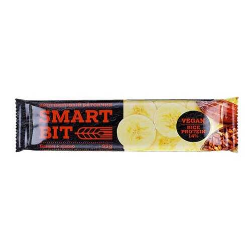 Батончик SmartBit фруктово-ореховый банан какао с рисовым протеином в Магнолия