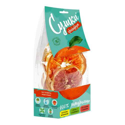 Чипсы фруктовые Биопродукты сушки грейпфрут в Магнолия