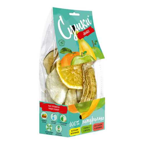 Чипсы фруктовые Биопродукты сушки микс 30 г в Магнолия