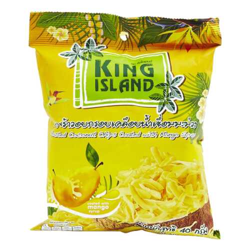 Кокосовые чипсы King Island с манго 40 г в Магнолия
