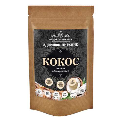 Кокосовые чипсы Продукты XXII века обжаренные 100 г в Магнолия